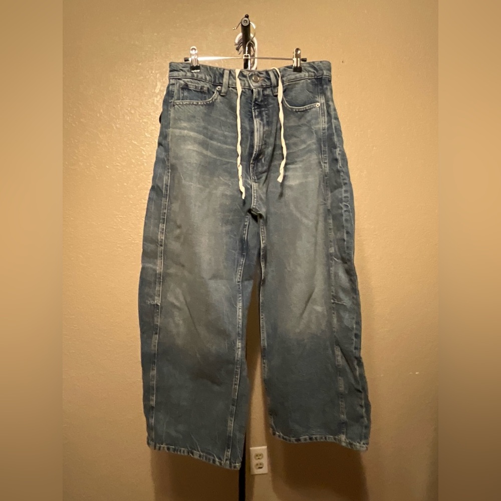 Good American -Good Extreme Barrel Jeans